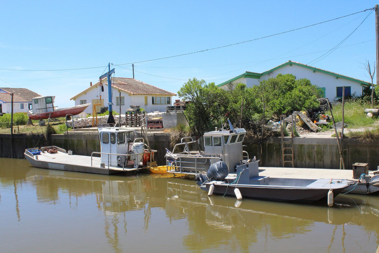 Le port ostréicole d’Arès